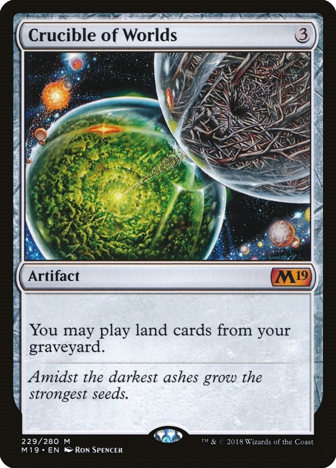 Crucible of Worlds (229) [M19] - MTG Single