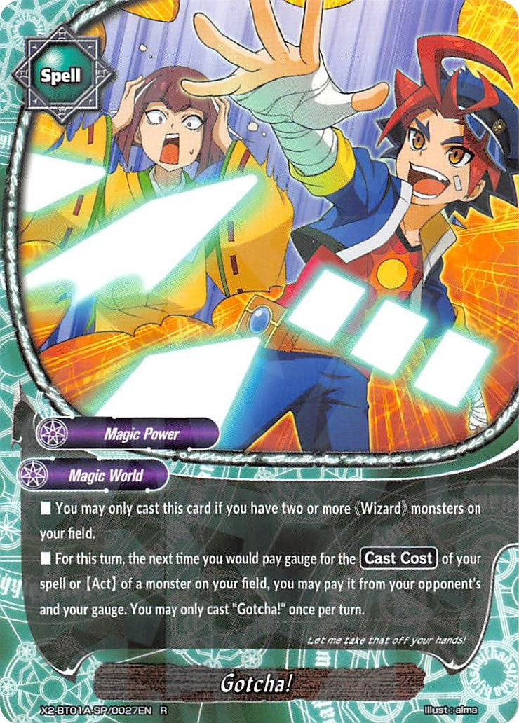 Gotcha! (2010027) [X2BT01A] - Future Card BuddyFight Single