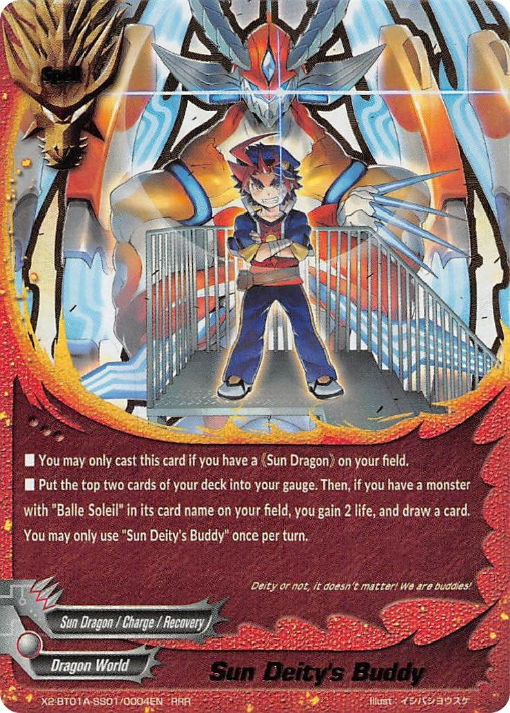 Sun Deity’s Buddy (201010004) [X2BT01A] - Future Card BuddyFight Single