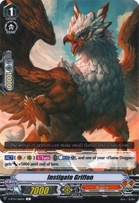 Instigate Griffon (1066) [V-BT01] - Cardfight Vanguard Single