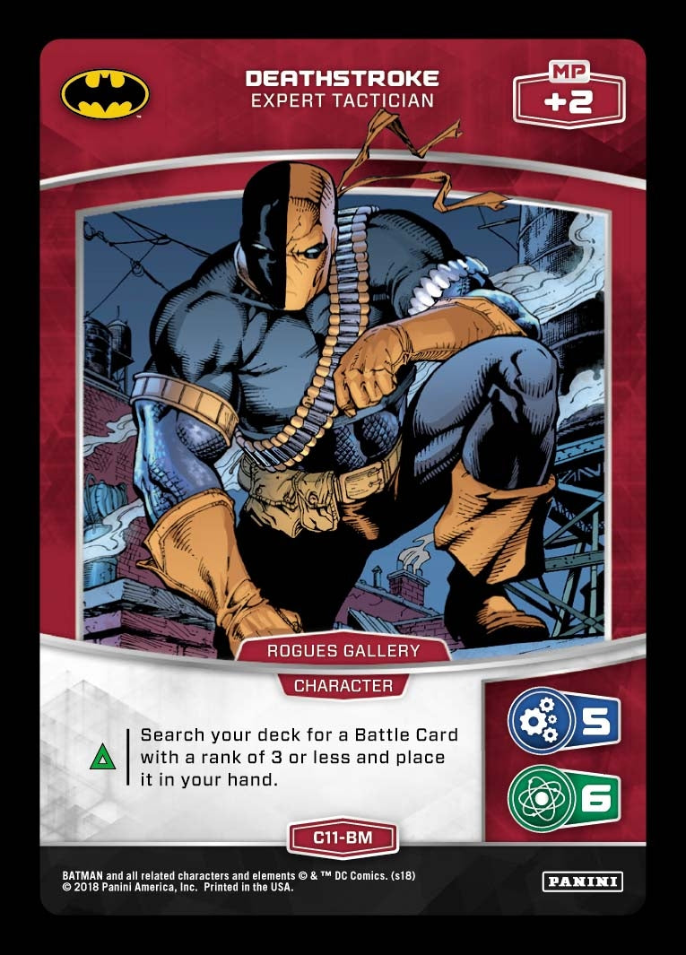 Deathstroke - Expert Tactician (11) [MXB] - MetaX TCG Single