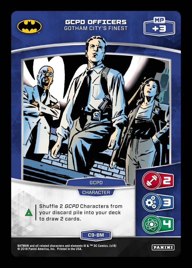 GCPD Officers - Gotham City’s Finest (9) [MXB] - MetaX TCG Single
