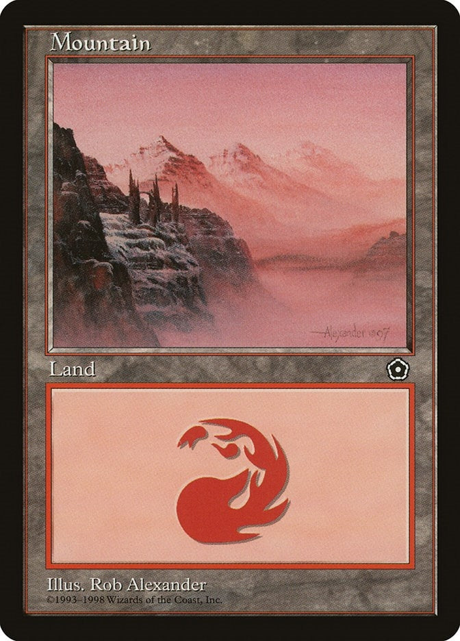 Mountain (157) (157) [P02] - MTG Single