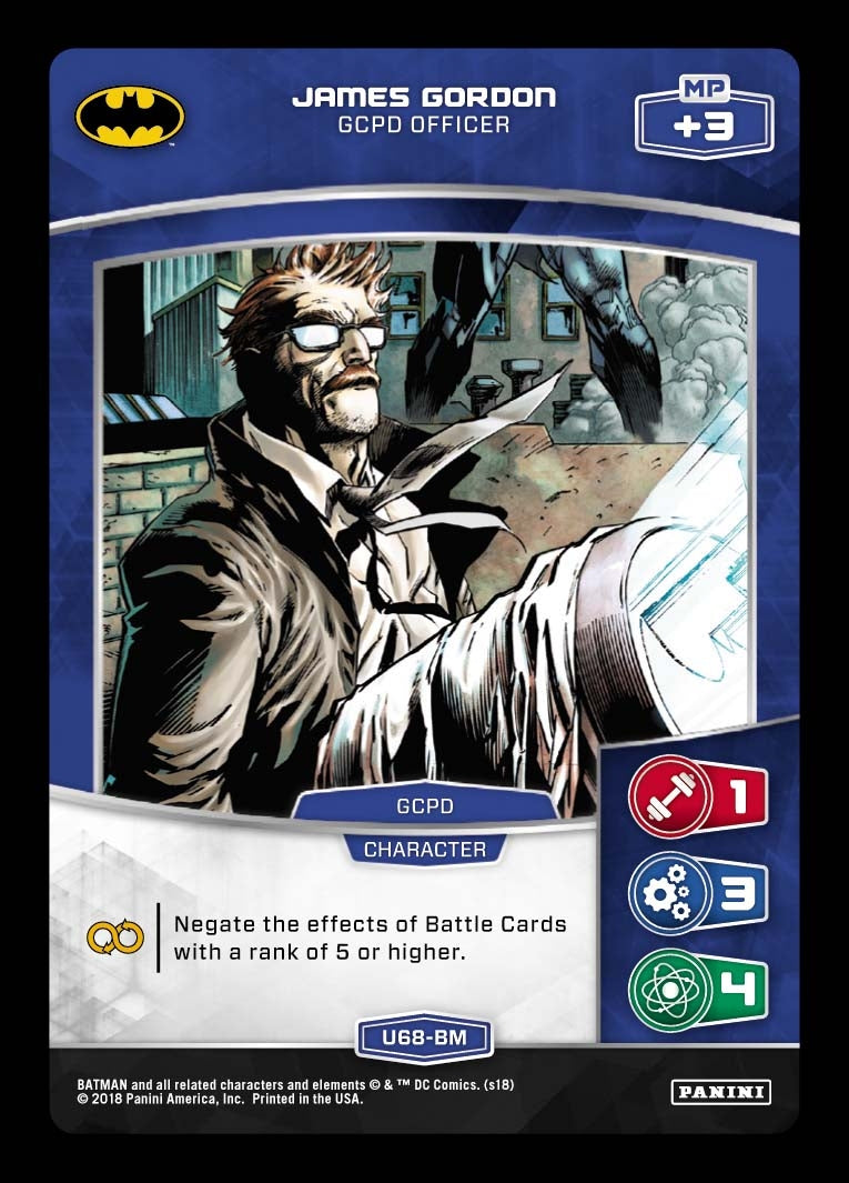 James Gordon - GCPD Officer (68) [MXB] - MetaX TCG Single