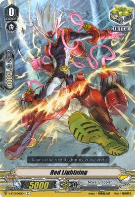 Red Lightning (1080) [V-BT01] - Cardfight Vanguard Single