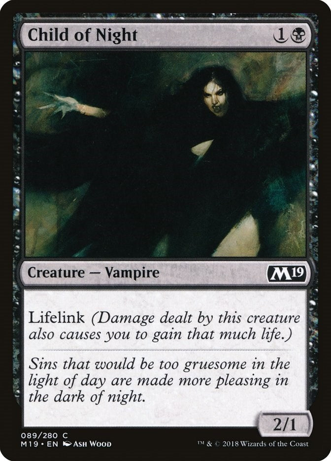 Child of Night (89) [M19] - MTG Single