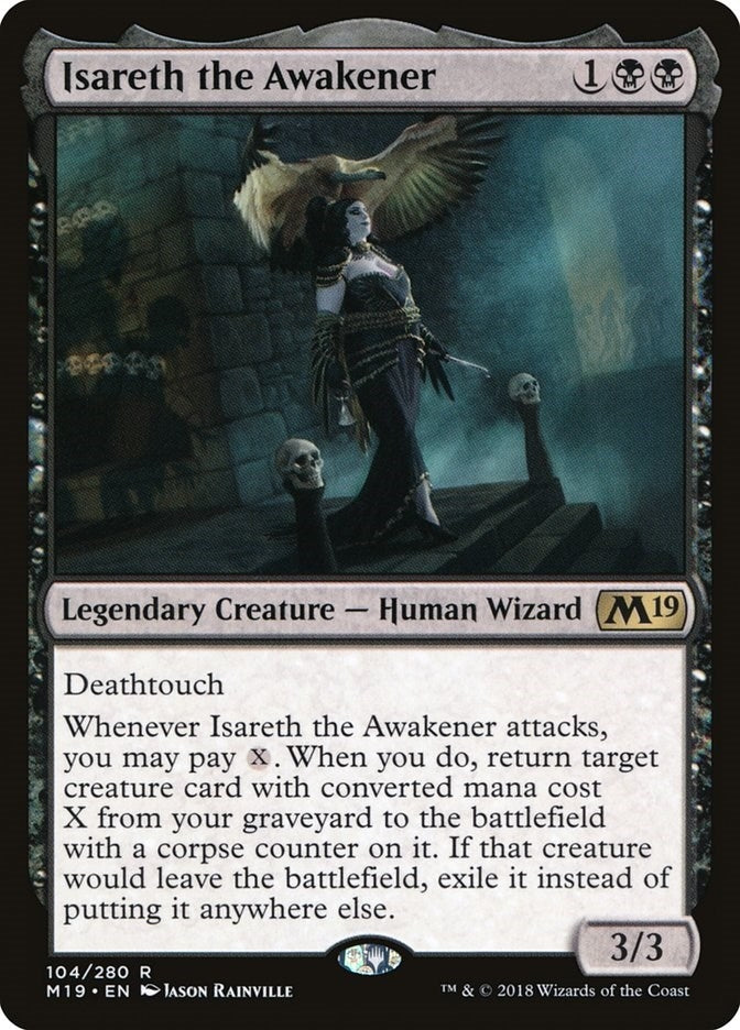 Isareth the Awakener (104) [M19] - MTG Single