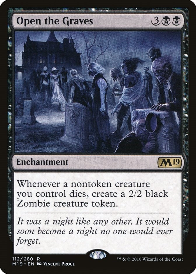 Open the Graves (112) [M19] - MTG Single