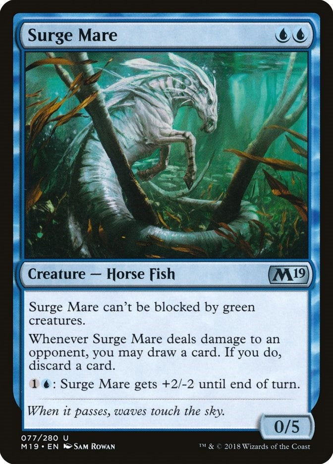 Surge Mare (77) [M19] - MTG Single