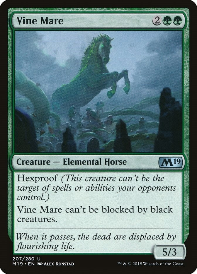 Vine Mare (207) [M19] - MTG Single