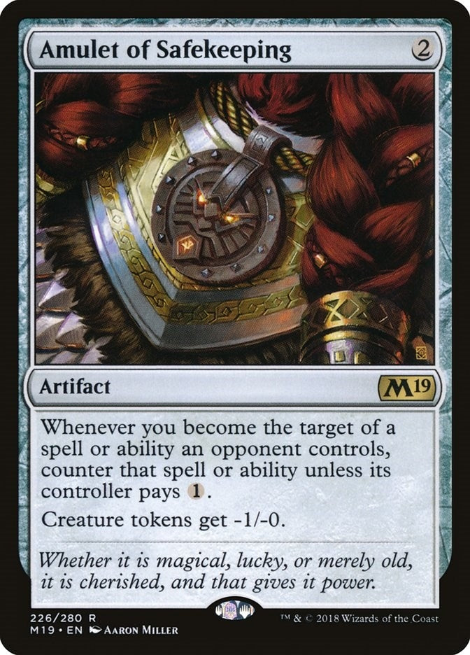 Amulet of Safekeeping (226) [M19] - MTG Single