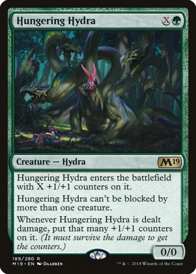 Hungering Hydra (189) [M19] - MTG Single