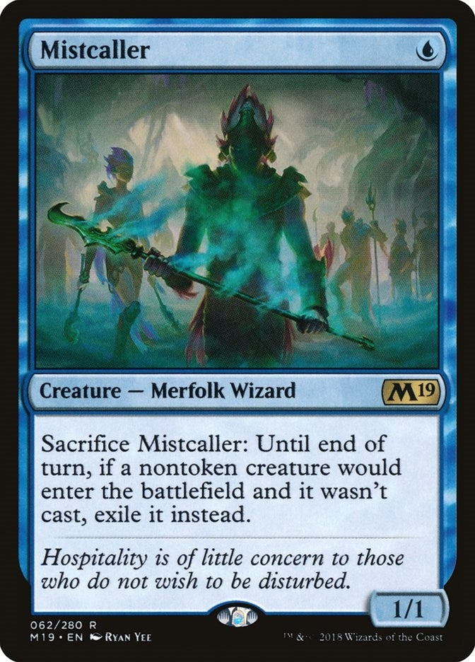 Mistcaller (62) [M19] - MTG Single