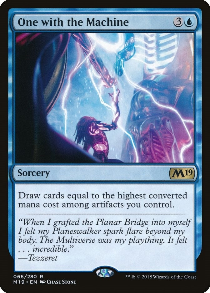 One with the Machine (66) [M19] - MTG Single
