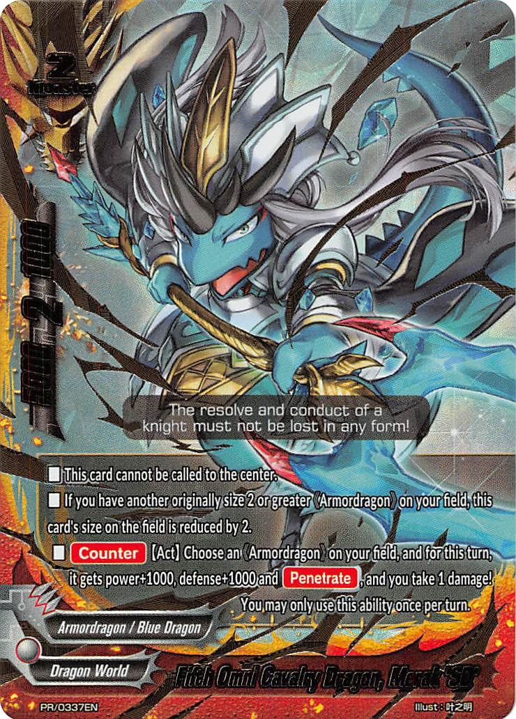 Fifth Omni Cavalry Dragon Merak ’SD’ (337) [PR] - Future Card BuddyFight Single