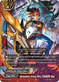 Autodeity Army Pro CHAOS Gao (338) [PR] - Future Card BuddyFight Single
