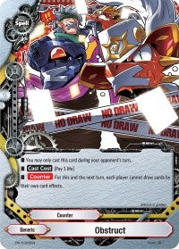 Obstruct (305) [PR] - Future Card BuddyFight Single