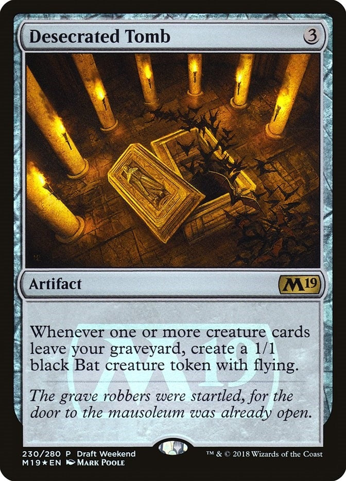 Desecrated Tomb (Draft Weekend) (230) [LARP] - MTG Single