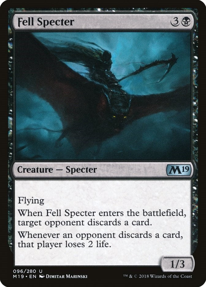 Fell Specter (96) [M19] - MTG Single
