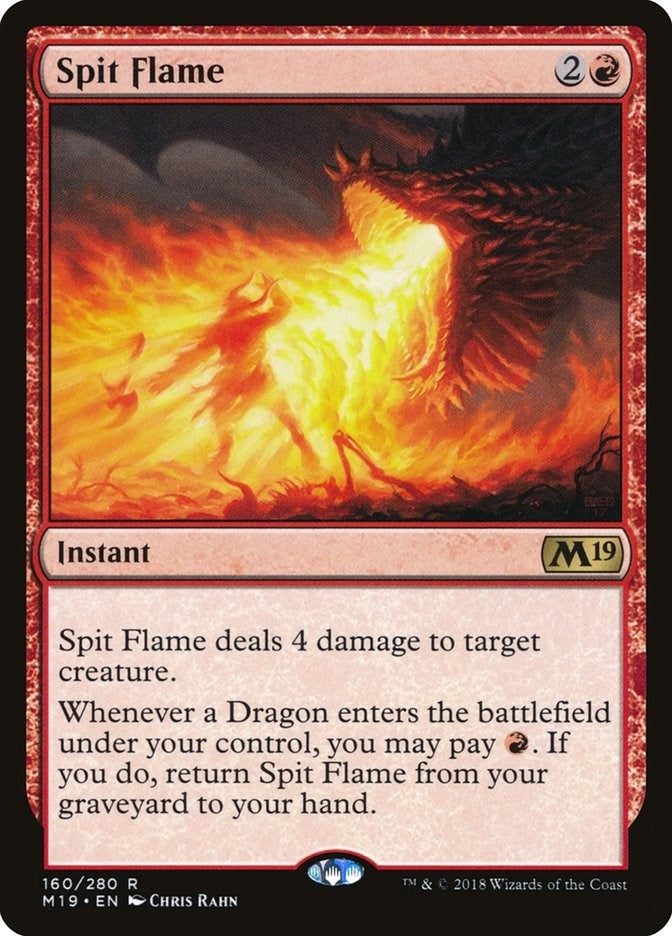 Spit Flame (160) [M19] - MTG Single