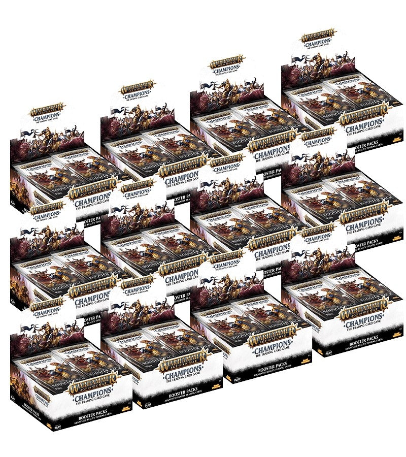 Warhammer: Age of Sigmar - Booster Box Case (12 Boxes) (WHAOSC) - Warhammer Age of Sigmar Champions TCG Sealed