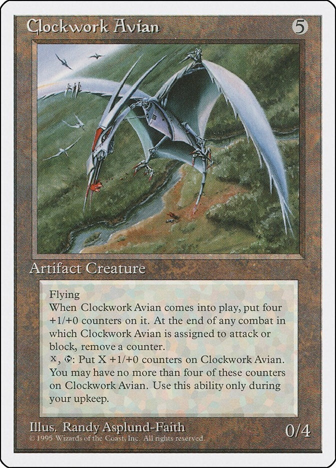 Clockwork Avian [4ED] - MTG Single
