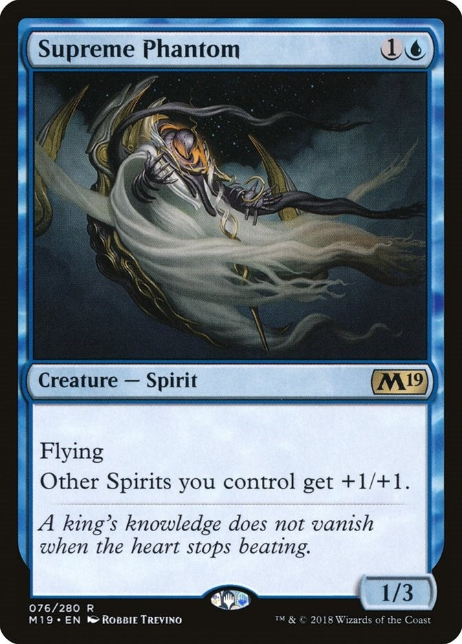 Supreme Phantom (76) [M19] - MTG Single