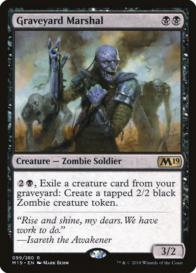 Graveyard Marshal (99) [M19] - MTG Single