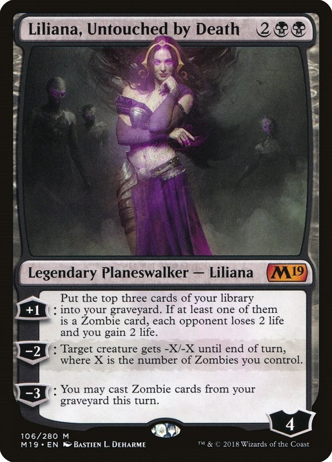 Liliana Untouched by Death (106) [M19] - MTG Single