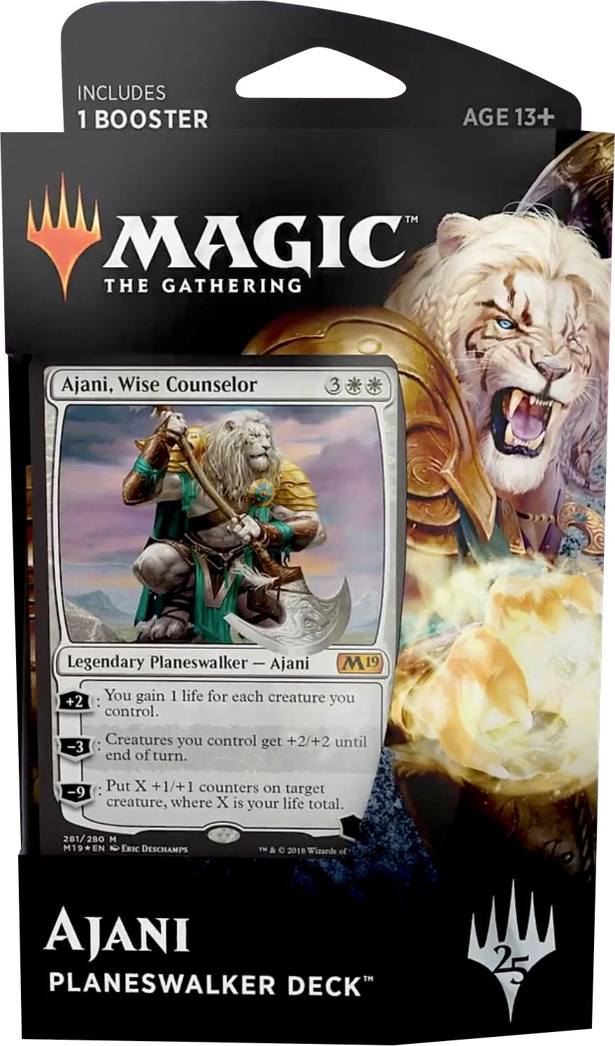 Core Set 2019 - Planeswalker Deck [Ajani] [M19] - MTG Sealed