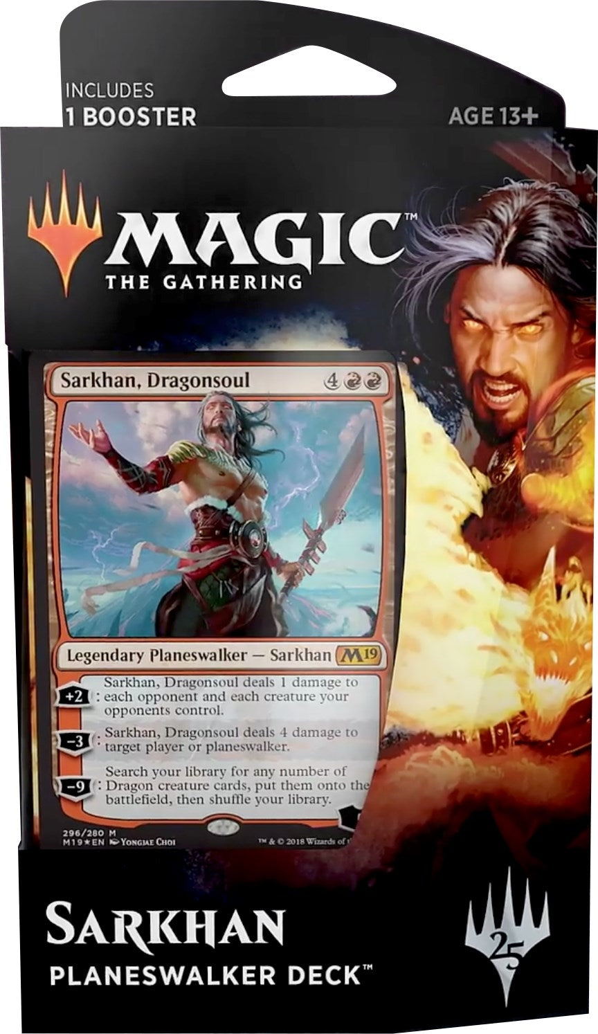 Core Set 2019 - Planeswalker Deck [Sarkhan] [M19] - MTG Sealed