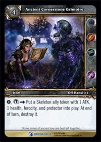 Ancient Cornerstone Grimoire - WoW Single