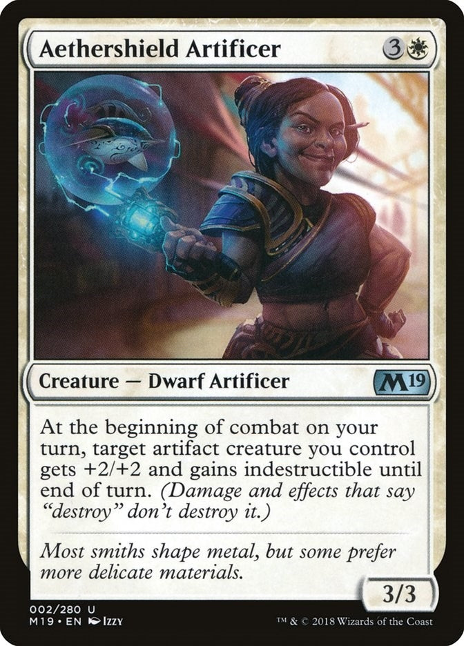 Aethershield Artificer (2) [M19] - MTG Single