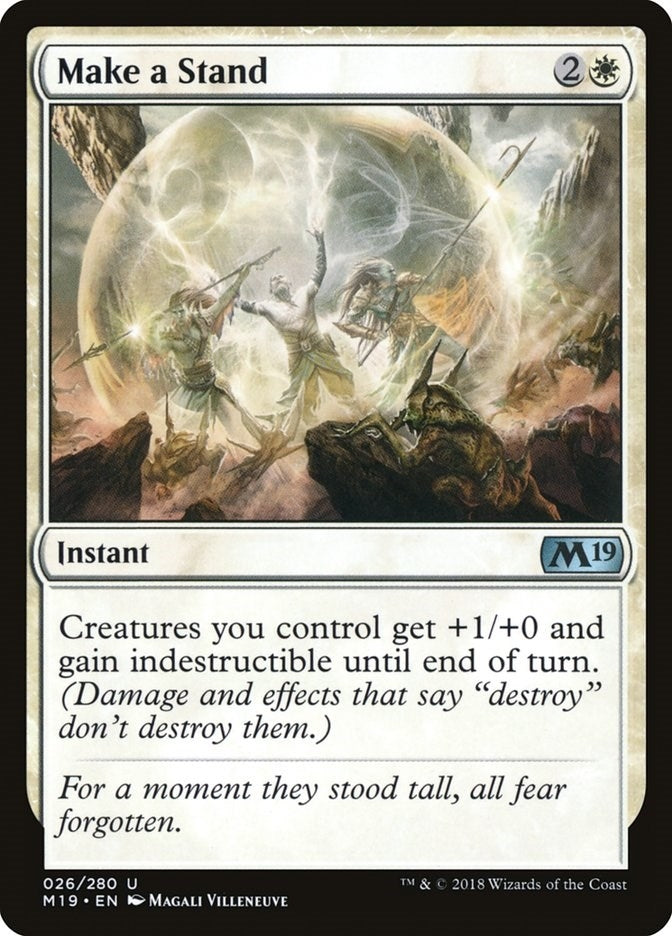 Make a Stand (26) [M19] - MTG Single