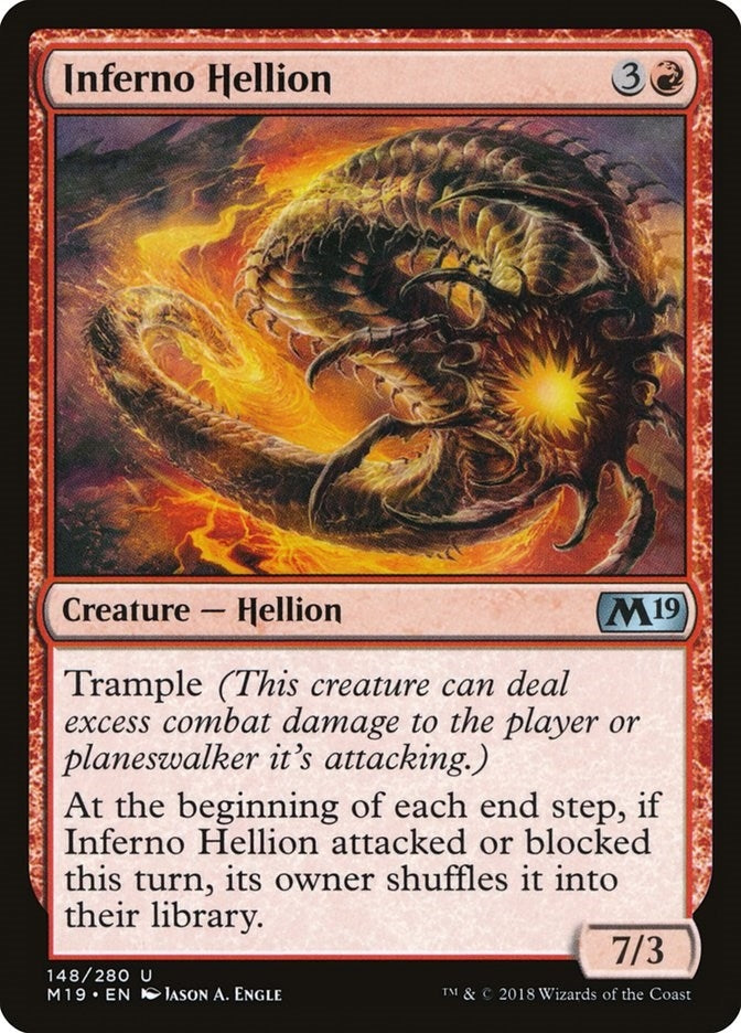 Inferno Hellion (148) [M19] - MTG Single