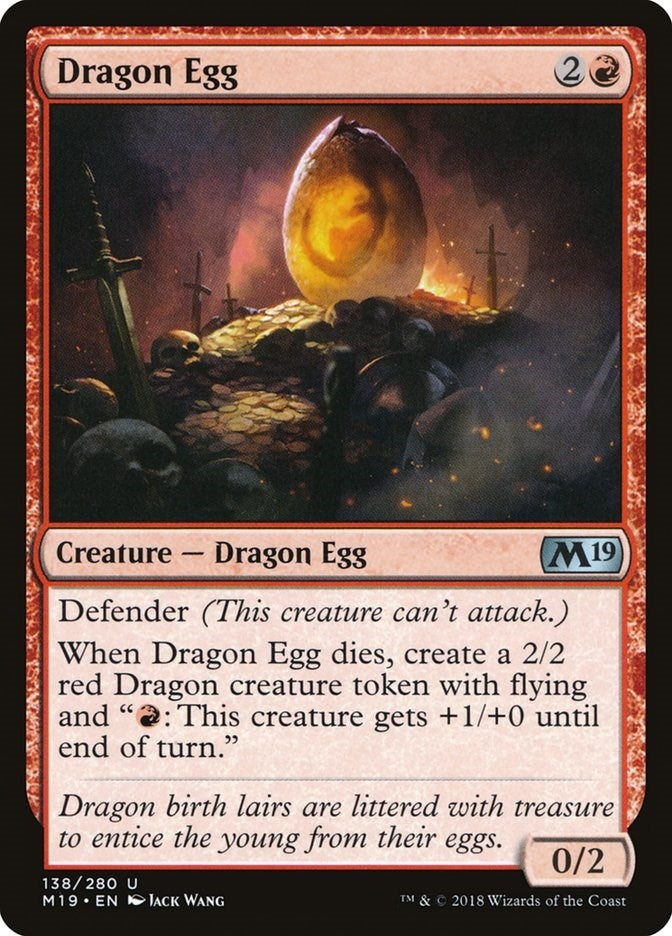 Dragon Egg (138) [M19] - MTG Single