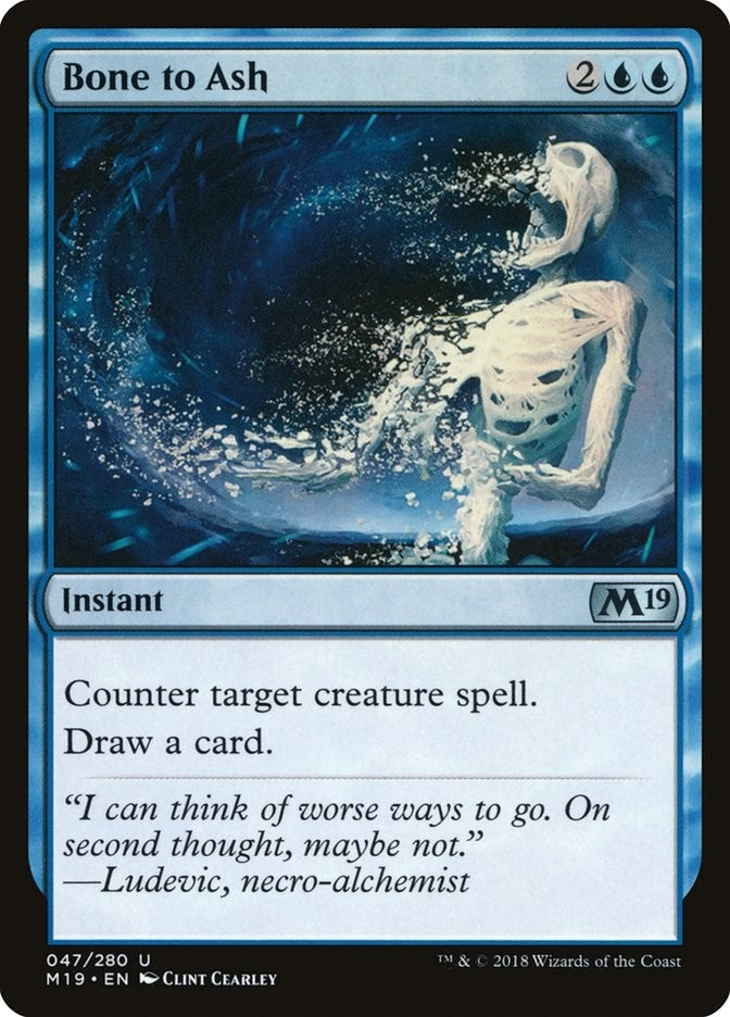 Bone to Ash (47) [M19] - MTG Single