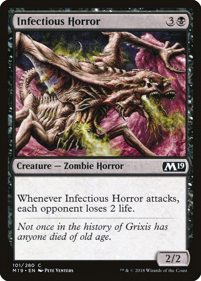 Infectious Horror (101) [M19] - MTG Single