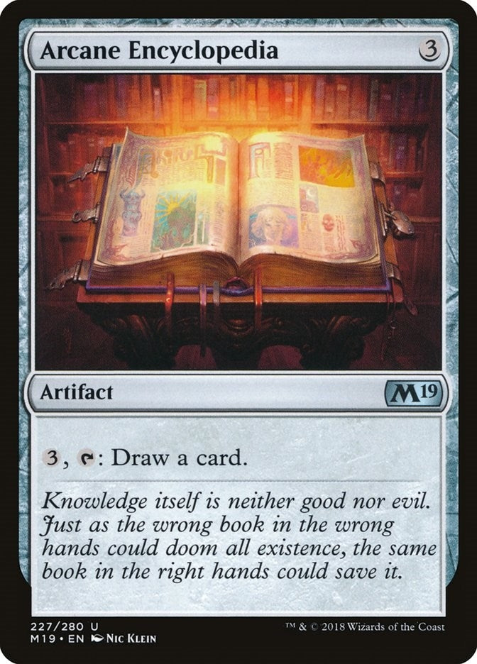 Arcane Encyclopedia (227) [M19] - MTG Single