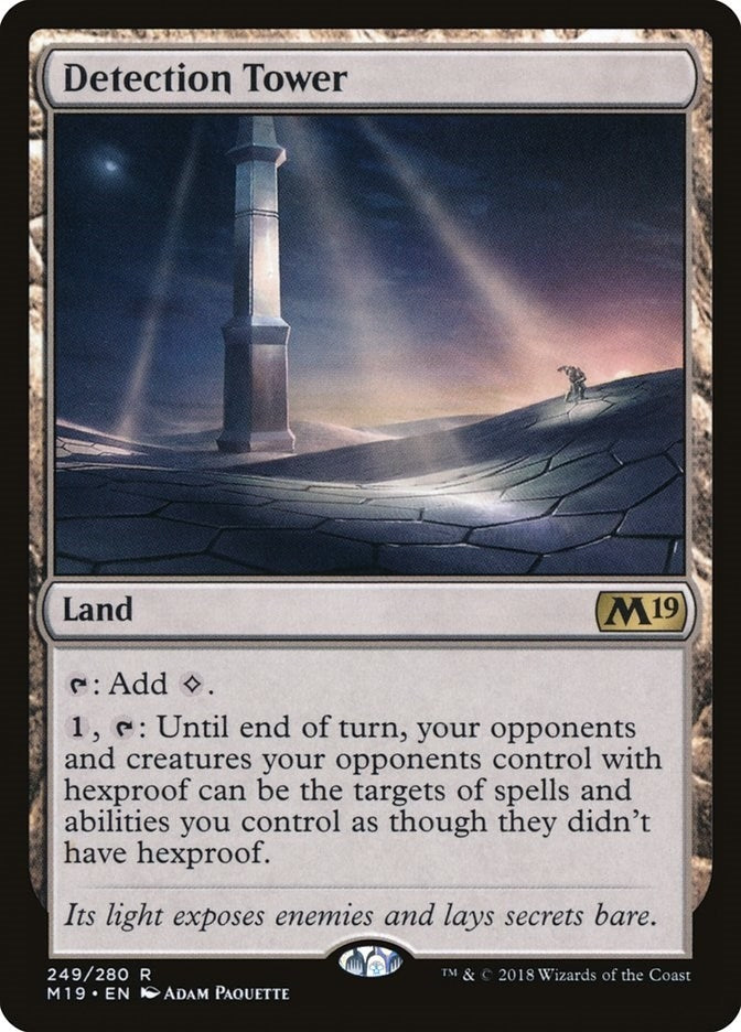 Detection Tower (249) [M19] - MTG Single