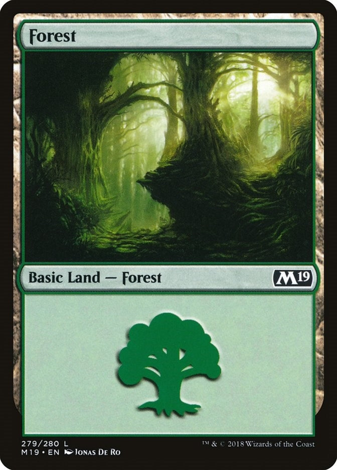 Forest (279) (279) [M19] - MTG Single