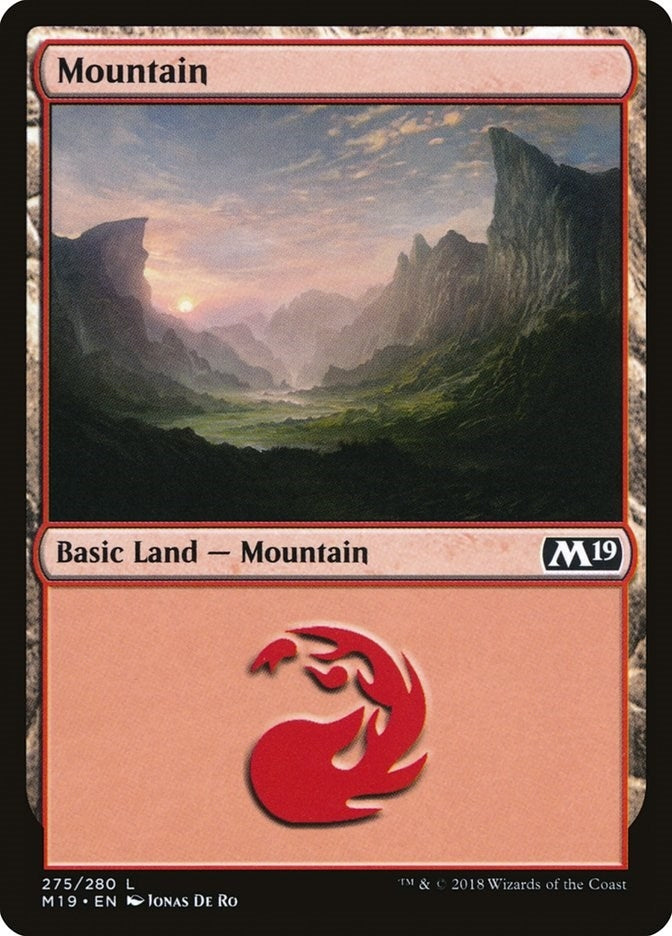 Mountain (275) (275) [M19] - MTG Single