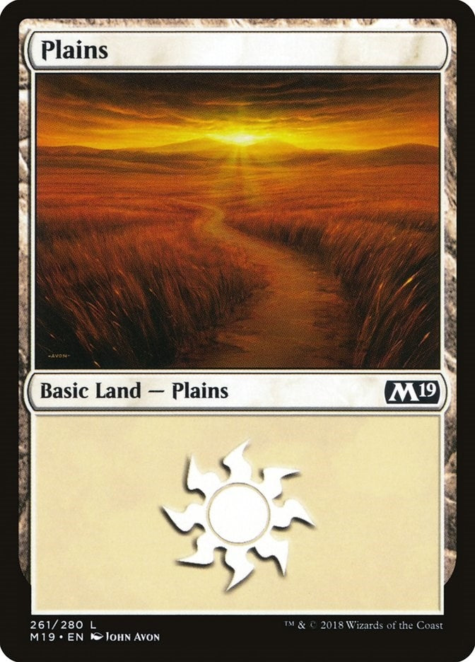 Plains (261) (261) [M19] - MTG Single