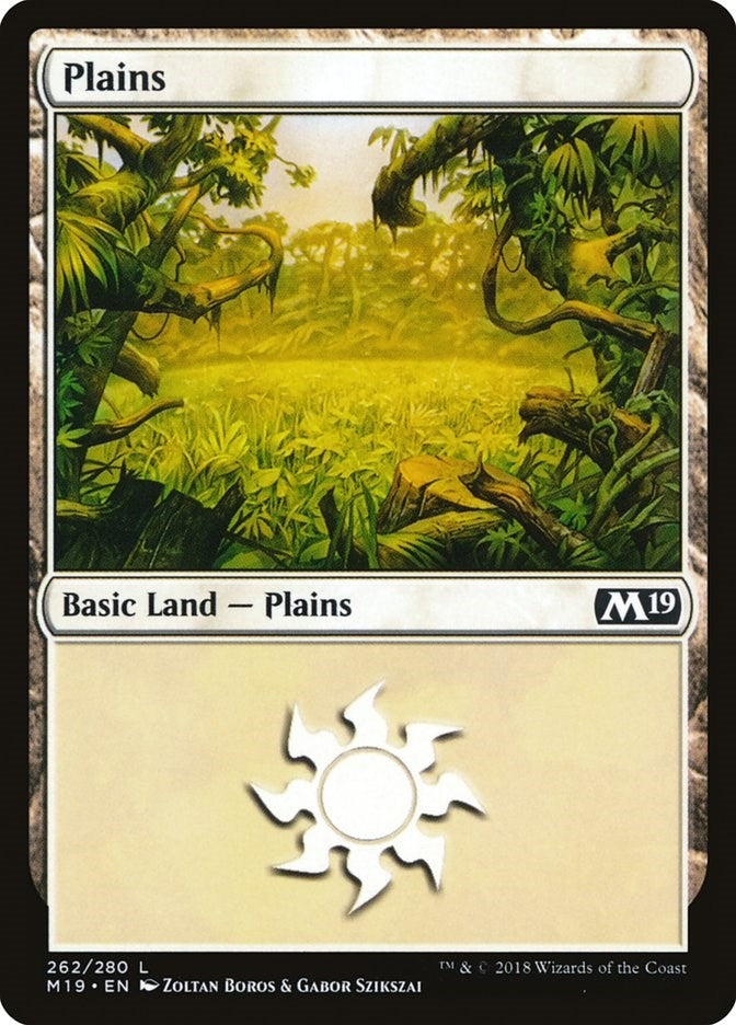 Plains (262) (262) [M19] - MTG Single