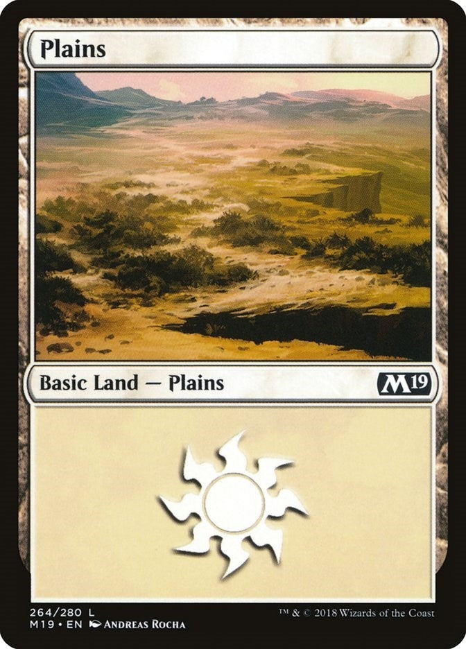 Plains (264) (264) [M19] - MTG Single