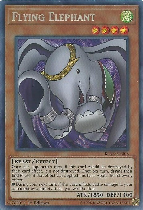 Flying Elephant (3) (BLRR) - YuGiOh Single