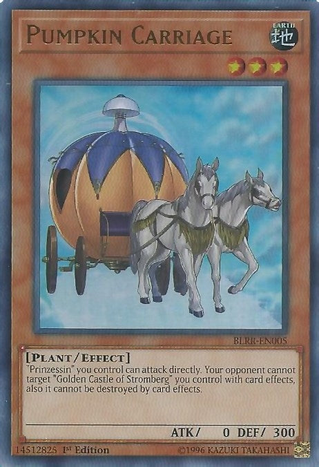Pumpkin Carriage (5) (BLRR) - YuGiOh Single