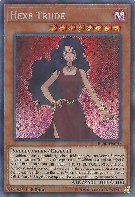 Hexe Trude (9) (BLRR) - YuGiOh Single