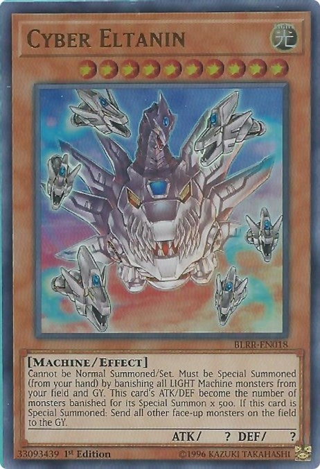 Cyber Eltanin (18) (BLRR) - YuGiOh Single