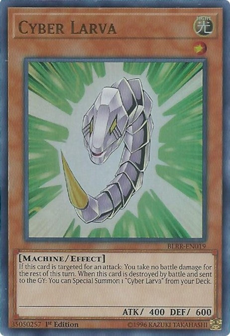 Cyber Larva (19) (BLRR) - YuGiOh Single